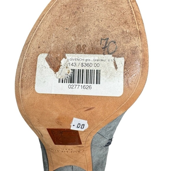 COPY - Givenchy made in Paris  genie lather sole size EU 38 US 7 - Picture 5 of 6